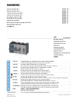 Предварительный просмотр 25 страницы Siemens 3KD16-2 Series Operating Instructions Manual