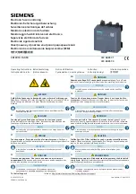 Preview for 1 page of Siemens 3KF9010-1AA00 Operating Instructions Manual