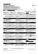 Preview for 1 page of Siemens 3KX3612-1B Operating Instructions