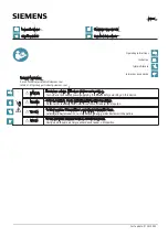 Preview for 1 page of Siemens 3MT7 Series Operating Instructions Manual