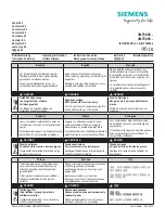 Предварительный просмотр 1 страницы Siemens 3MT8080 Series Quick Start Manual