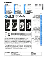 Siemens 3RK3111 Original Operating Instructions preview