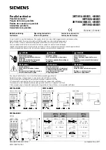 Siemens 3RT1916-4BB31 Operating Instructions preview