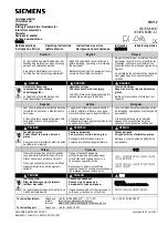 Siemens 3RV1.2 Operating Instructions Manual preview