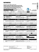 Preview for 1 page of Siemens 3RV1986-3AP3 Operating Instructions Manual