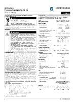 Preview for 6 page of Siemens 3RX9501-0BA00 Operating Instructions Manual