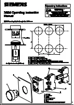 Предварительный просмотр 1 страницы Siemens 3SB5 Operating Instructions Manual