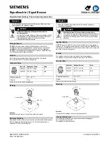 Siemens 3SX3235 Original Operating Instructions preview