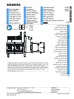 Предварительный просмотр 1 страницы Siemens 3TK2850 Original Operating Instructions