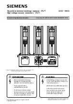 Siemens 3TL71 Operating Instructions Manual preview