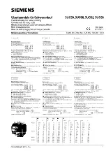 Siemens 3UC50 Instructions preview