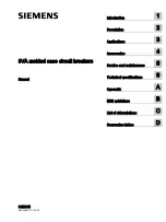 Предварительный просмотр 3 страницы Siemens 3VA1 100 A Manual