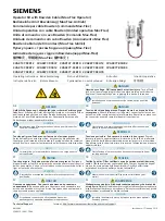 Preview for 1 page of Siemens 3VA9137-0CB10 Operating Instructions Manual