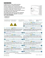 Предварительный просмотр 1 страницы Siemens 3VA9680-0LF20 Operating Instructions Manual