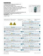 Предварительный просмотр 1 страницы Siemens 3VA9978-0AA2 Operating Instructions