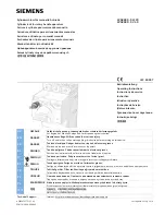 Siemens 3VA9980-0LF20 Operating Instructions Manual preview