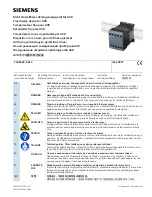 Siemens 3VA9988-0BF2 Operating Instructions предпросмотр