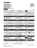 Siemens 3VL9100-4PA Series Operating Instructions Manual preview