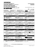 Siemens 3VL9400-2AQ00 Operating Instructions предпросмотр