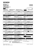 Siemens 3VL9400-4RA00 Operating Instructions preview