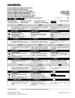 Preview for 1 page of Siemens 3VL9400-4W.30 Operating Instructions Manual