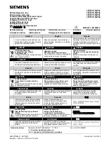 Siemens 3VT9115-5GY31 Operating Instructions preview