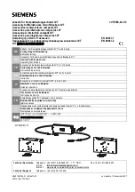 Siemens 3VT9500-8LC10 Operating Instructions Manual preview