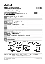 Siemens 3VT9500-8LC30 Operating Instructions Manual preview