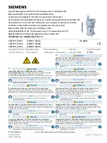 Siemens 3VW9011-0AF01 Operating Instructions Manual preview