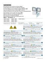 Siemens 3VW9011-0BA41 Operating Instructions Manual preview