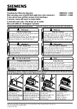 Siemens 3WX3625-1JC00 Operating Instructions preview