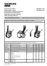 Siemens 3WX3653-1JB00 Operating Instructions Manual preview