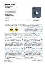 Siemens 4NC51-21 Series Operating Instructions Manual preview