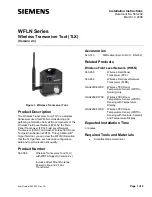 Preview for 1 page of Siemens 563-056 Installation Instructions