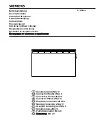 Предварительный просмотр 1 страницы Siemens 576.056A User Instructions