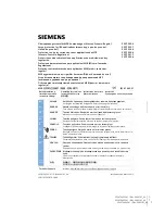 Preview for 1 page of Siemens 5SD7 502-0 Operating Instructions