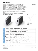 Preview for 1 page of Siemens 5SD7 581-2 Operating Instructions