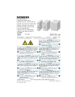 Siemens 5SD7418 Series Operating Instructions Manual предпросмотр