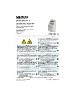 Siemens 5SD7434-1 Operating Instructions Manual preview