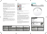 Preview for 1 page of Siemens 5TC1292-6 User Manual