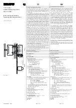 Preview for 1 page of Siemens 5WG1 141-1AB31 Operating And Mounting Instructions