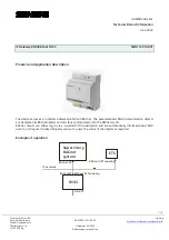 Preview for 1 page of Siemens 5WG1143-1AB01 Technical Product Information