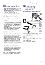 Preview for 13 page of Siemens 6 Series Installation And Operating Instructions Manual