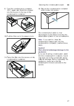 Preview for 47 page of Siemens 6 Series Installation And Operating Instructions Manual