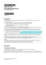 Preview for 1 page of Siemens 6AV2145-6GB06-0AA0 Product Information