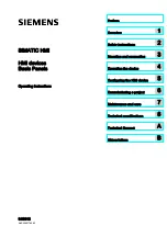 Preview for 1 page of Siemens 6AV6647-0AA11-3AX0 Operating Instructions Manual