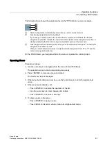 Preview for 61 page of Siemens 6AV6647-0AA11-3AX0 Operating Instructions Manual