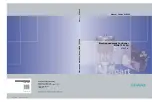 Siemens 6DR55 Series Manual preview