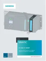 Preview for 1 page of Siemens 6ES7547-1JF00-0AB0 Manual