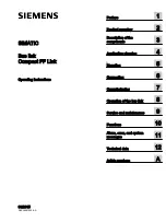 Siemens 6ES7655-5BA00-0AB0 Operating Instructions Manual preview